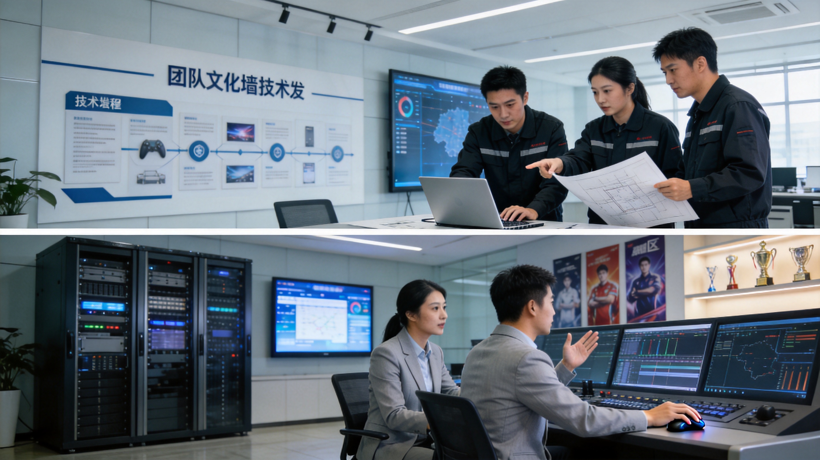 333体育团队文化墙展示技术研发与赛事运营场景